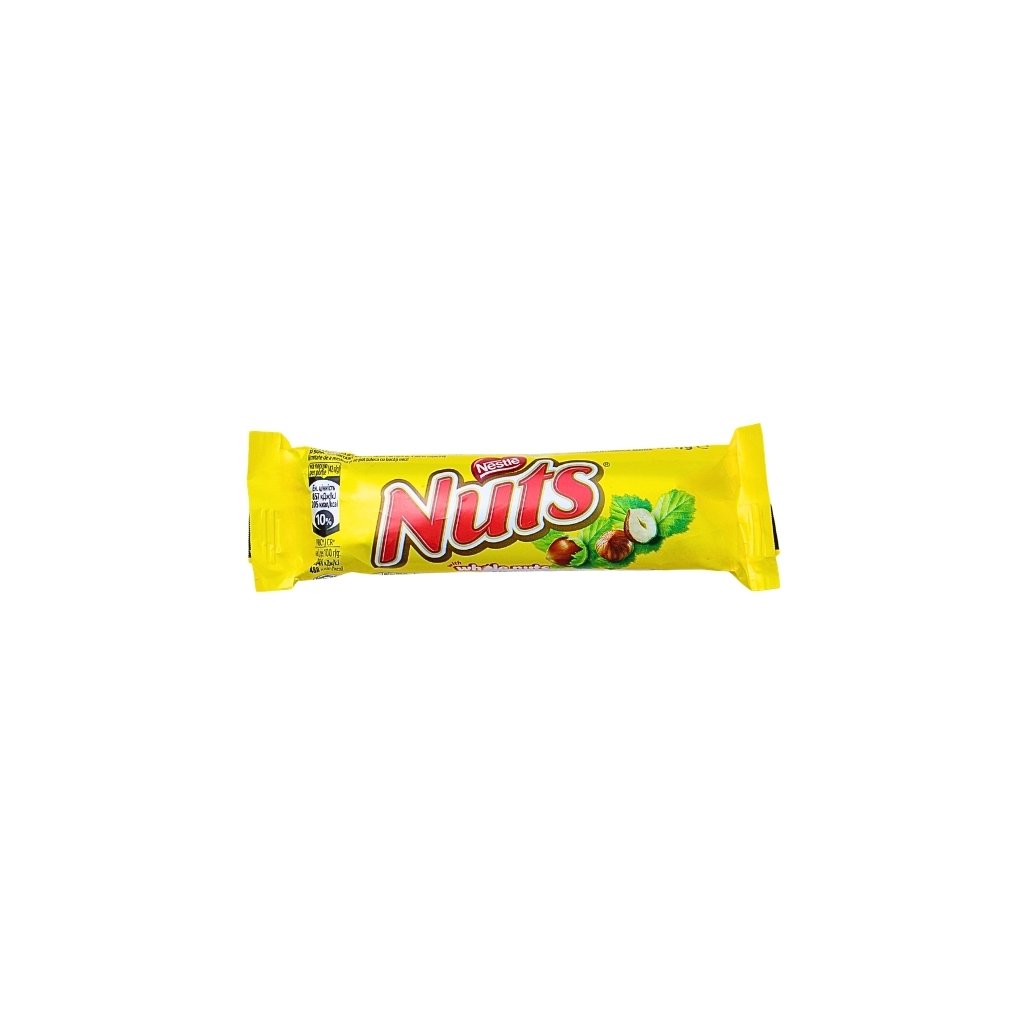Baton z całymi orzechami laskowymi Nuts “Nestle” 42g