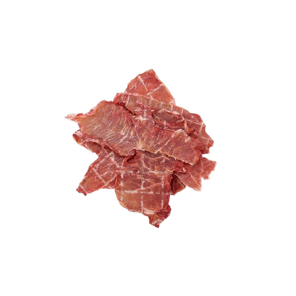 Suszone chipsy wieprzowe o smaku wiśniowym “Pyszny Smak” (100g) luz