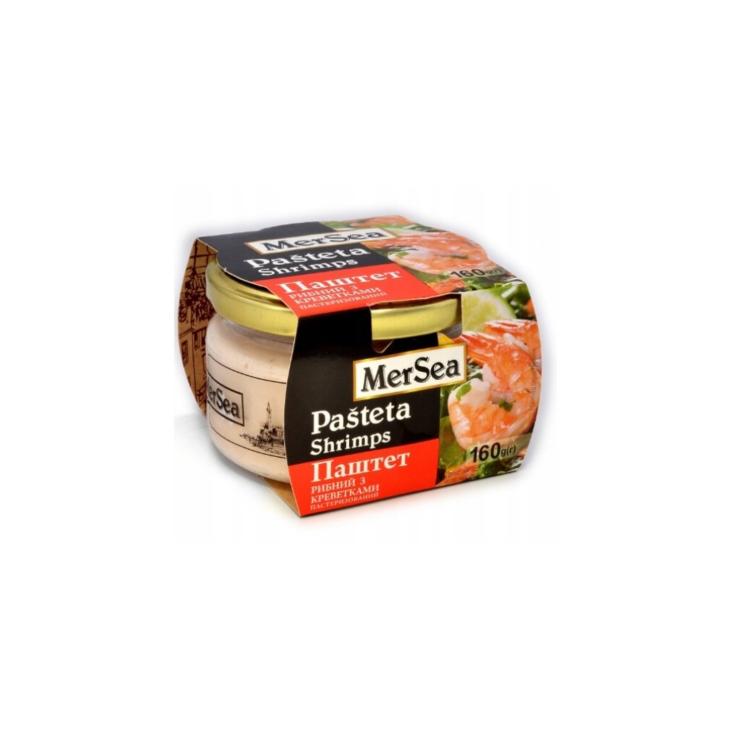 Pasztet rybny krewetka MerSea “Wodny świat” 160g