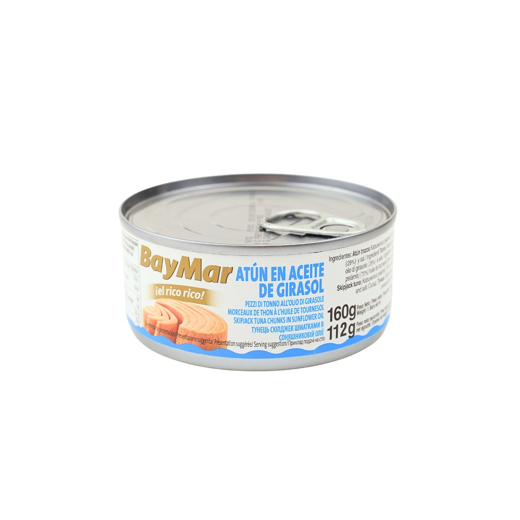 Tunczyk w oleju slonecznikowej “Baymar” 160g