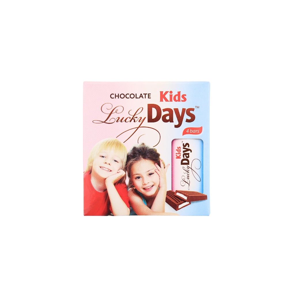 Batonik z nadzieniem mlecznym “Kids Lucky Days” 50g
