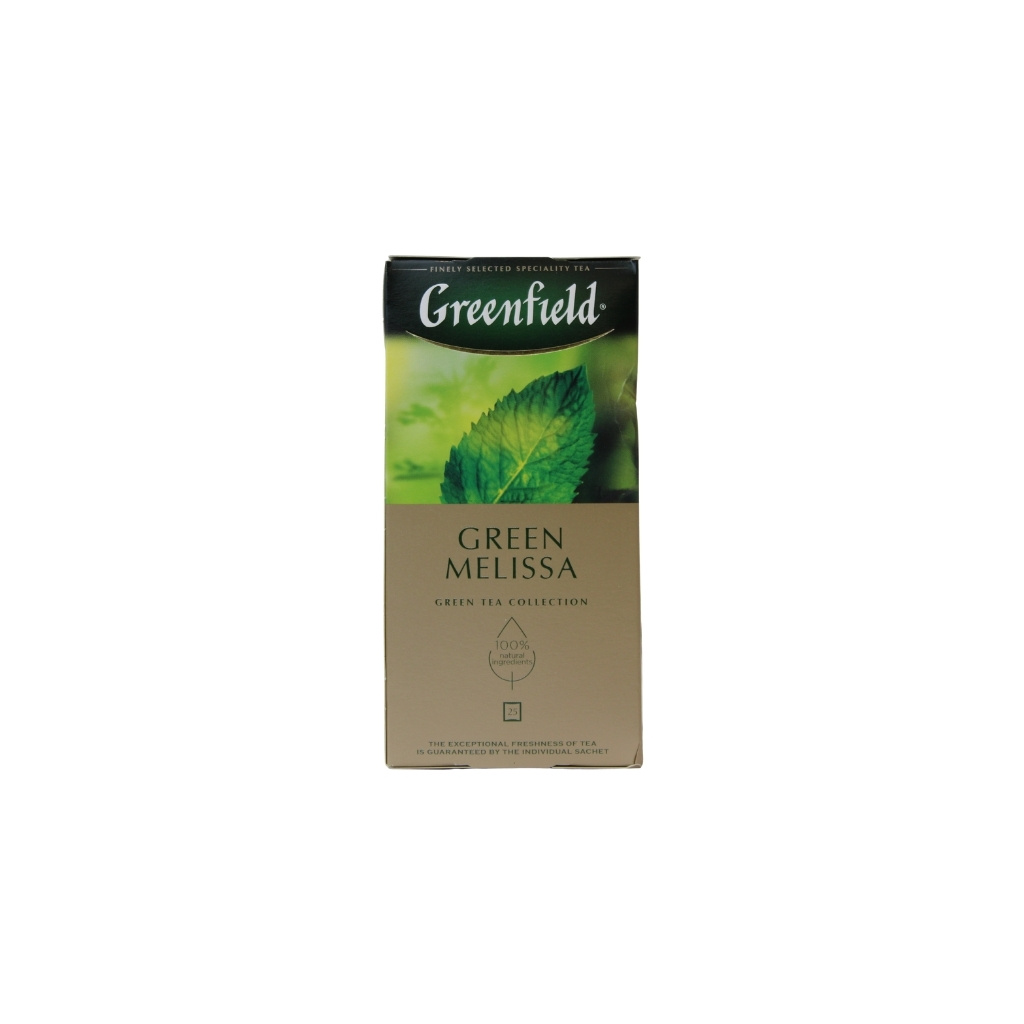 Herbata zielona Green Melisa “Greenfield” 25×1.5g