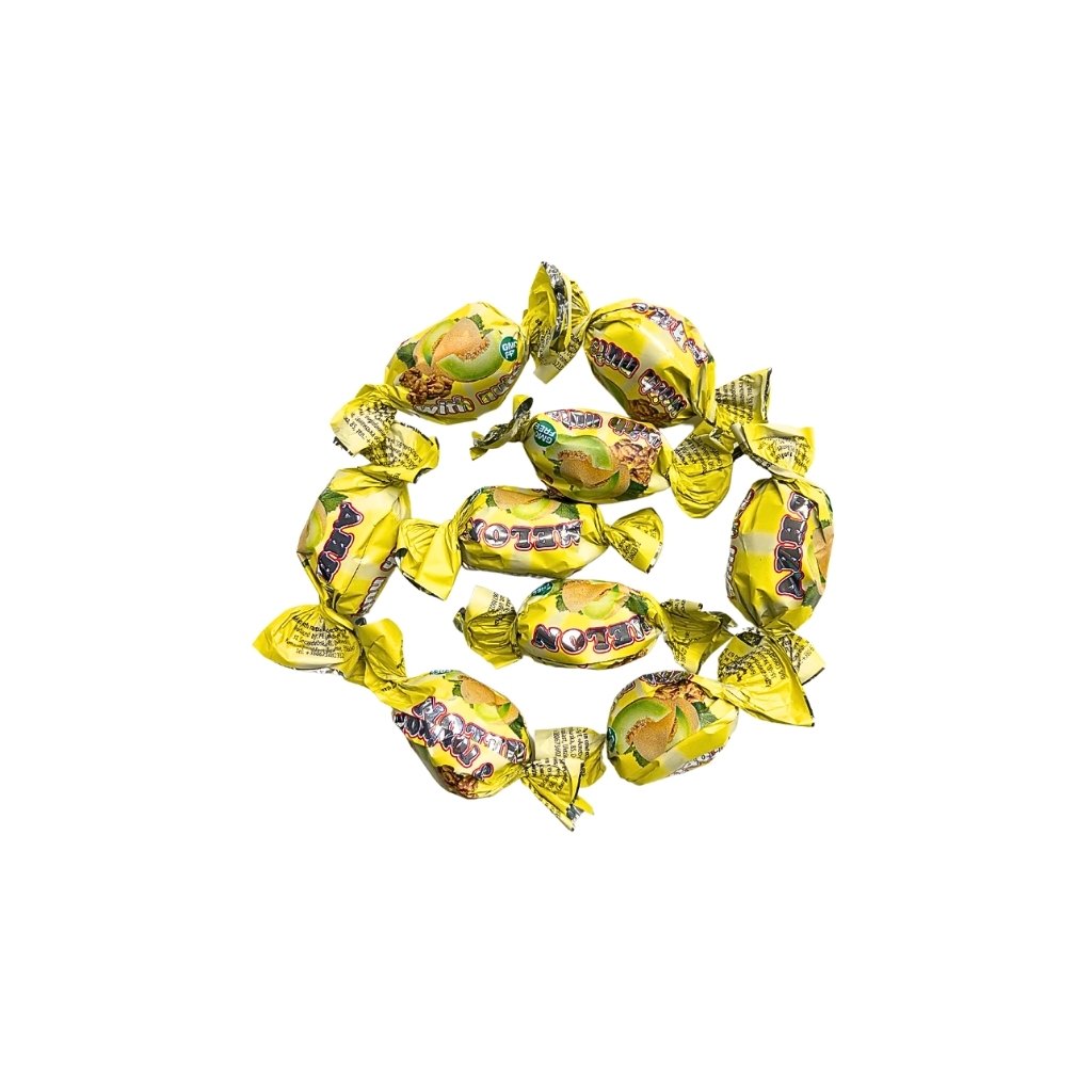 Cukierki Melon z orzechem włoskim (ok.100g) “Ametyst Plus” luz