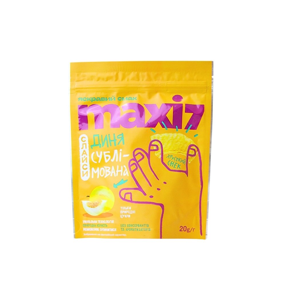 Plasterki suszone melona “Maxi 7” 20g