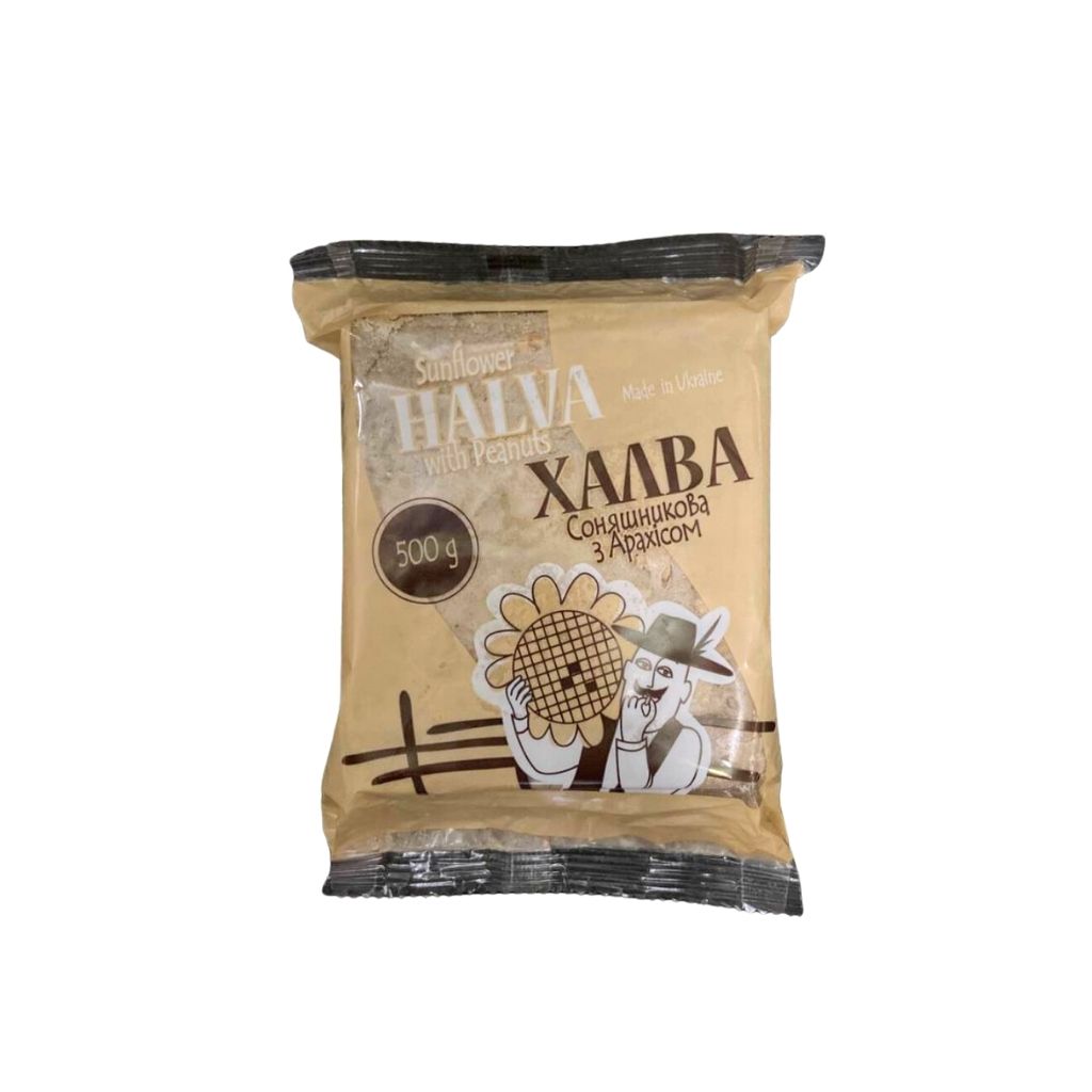 Chałwa słonecznikowa z orzechami ziemnymi “Seedwealth” 500g