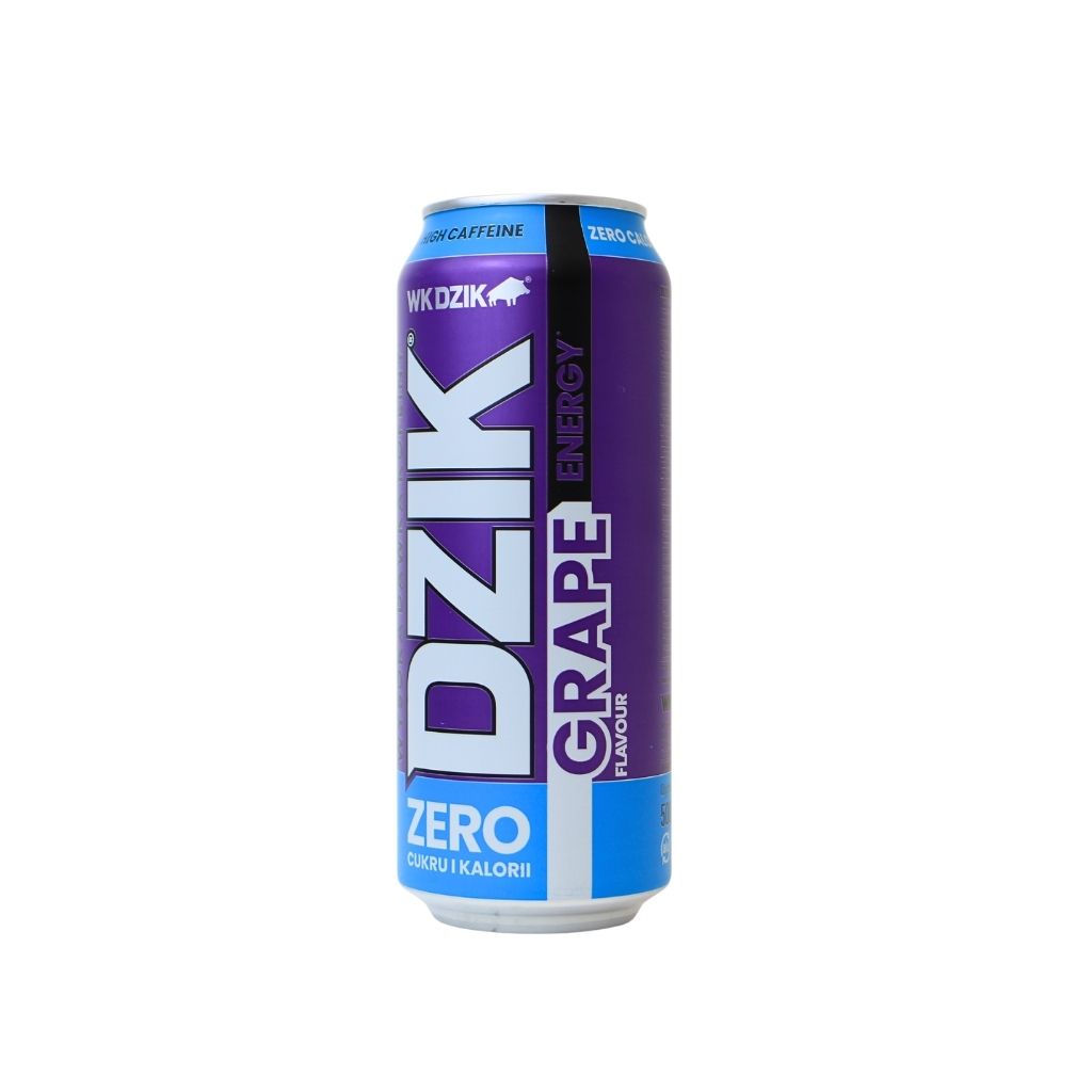 Napój energetyczny winogrono zero kalorii “Dzik” 500ml