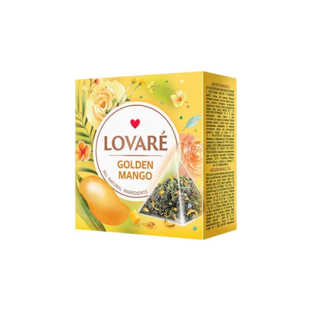 Herbata z dodatkami Golden Mango “Lovare” 2gx15t