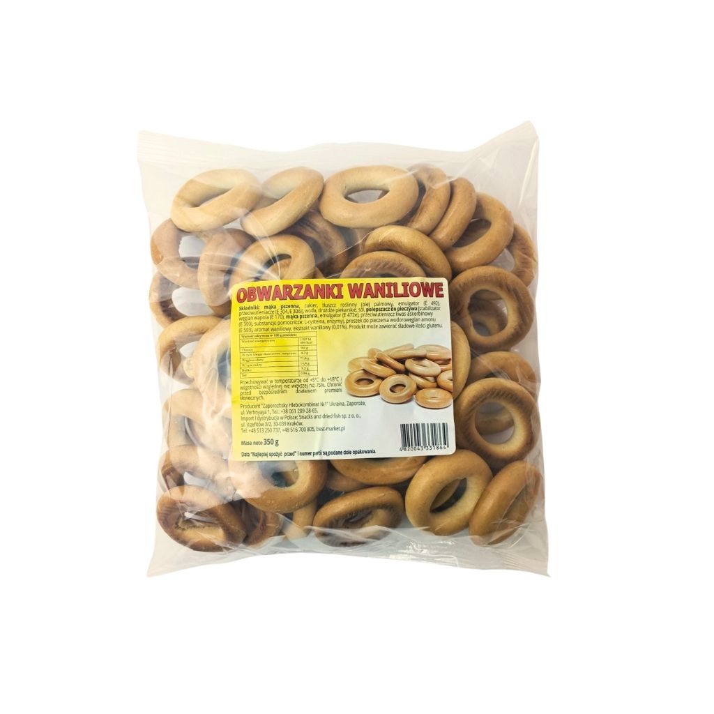 Obwarzanki waniliowe “Hlibodar” 350g