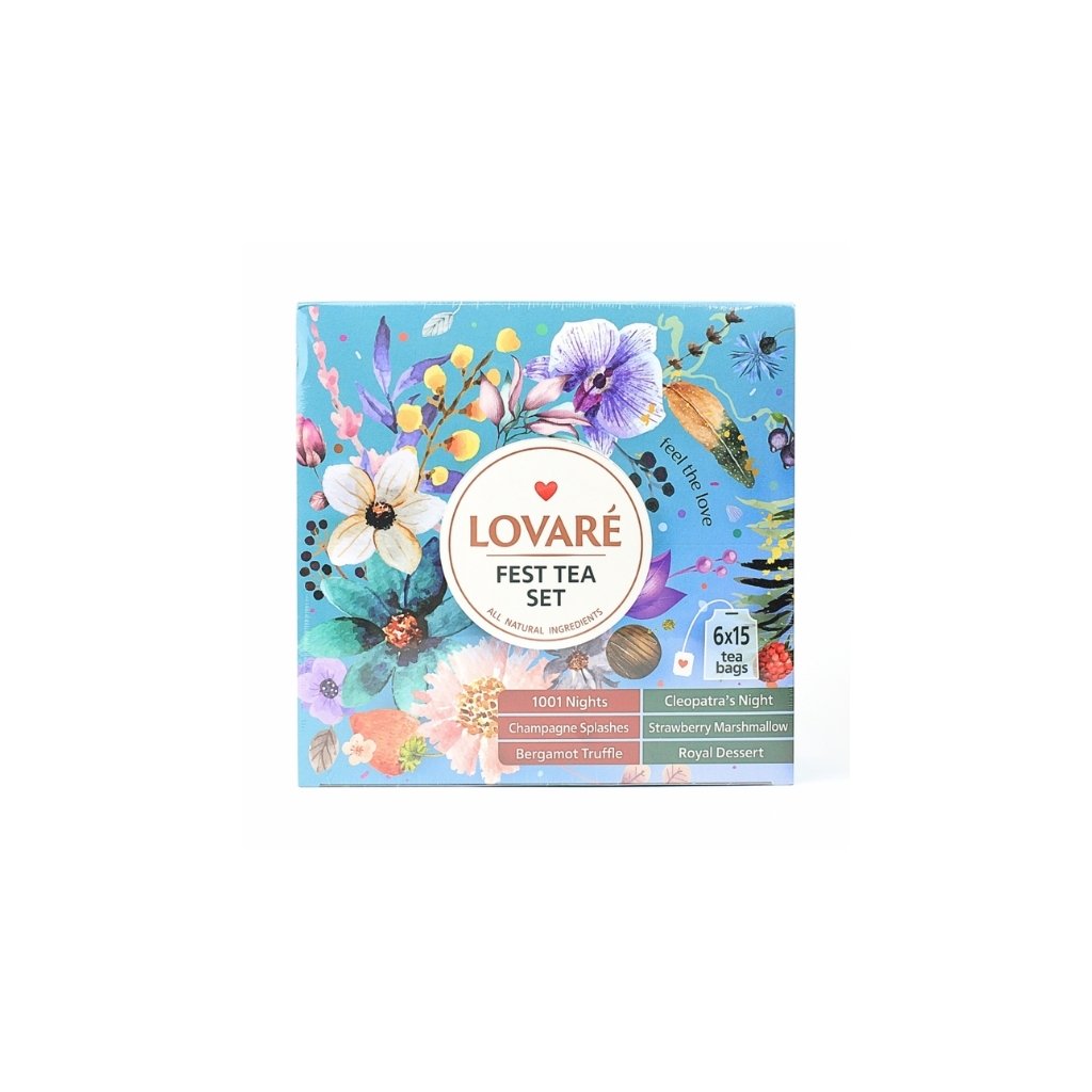 Herbata zestaw Fest Tea Set “Lovare” 2gx90t