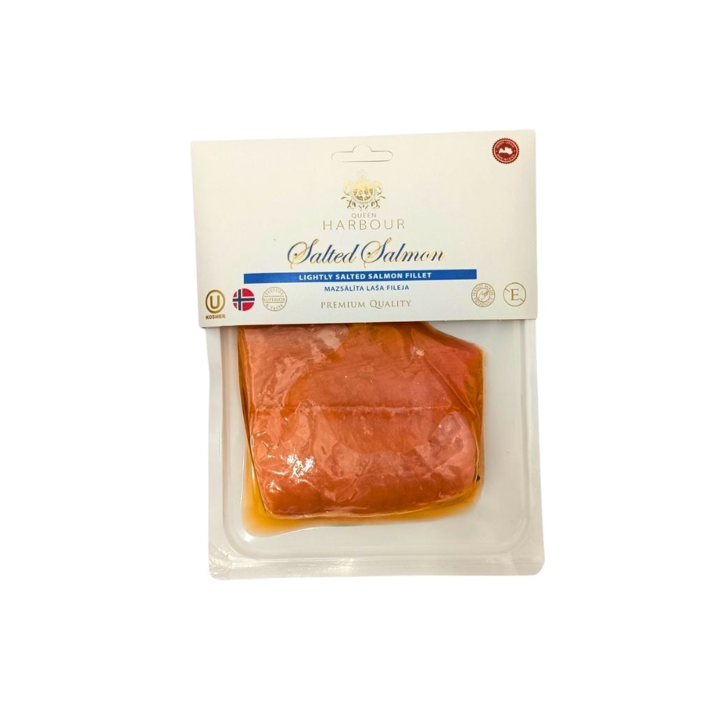 Filet z łososia solony “QUEEN HARBOUR” 300g