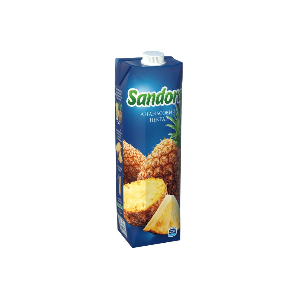 Nektar anannasowy pasteryzowany “Sandora” 950ml