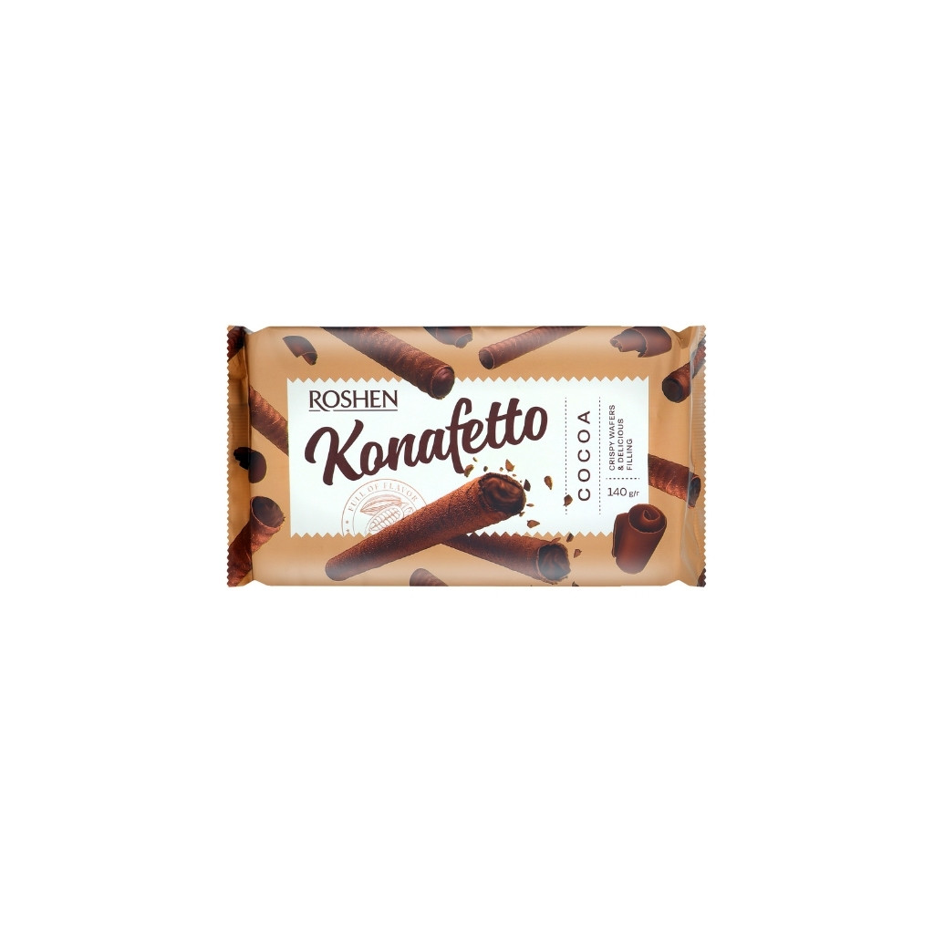Rurki kakaowe “Konafetto” 140g