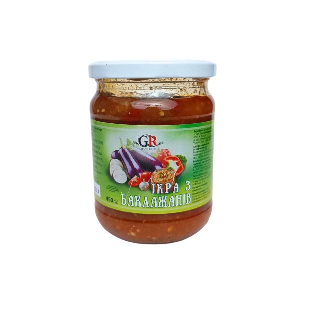 Przekąska warzywna z bakłażanu “Grand Ragu” 450ml