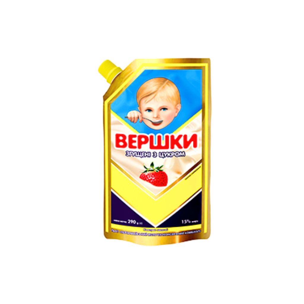 Śmietanka zagęszczona z cukrem 15% “PMK” 290g