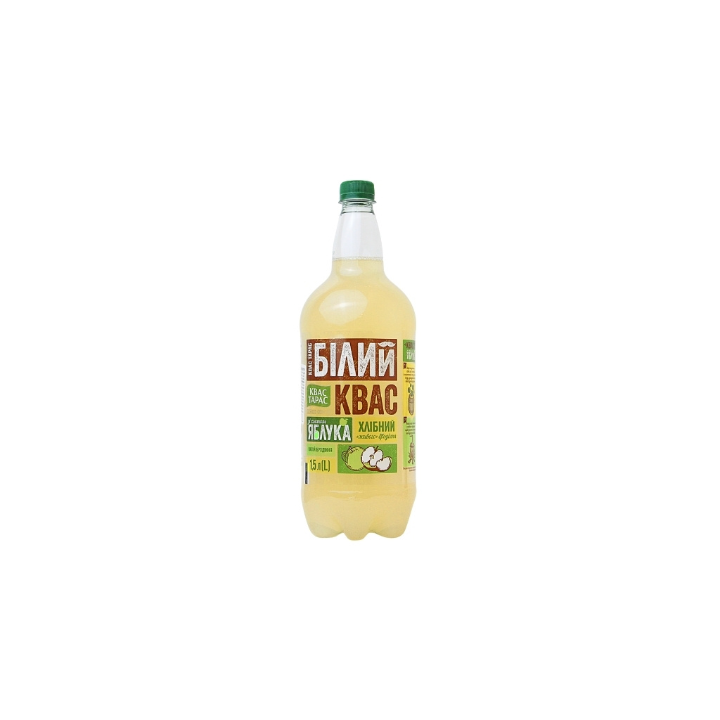 Kwas chlebowy o smaku Jabłka “Taras Biały” PET 1.5 l