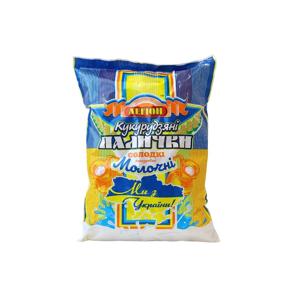 Chrupki kukurydziane  nieglazurowane Mleczne “Legion” 50g