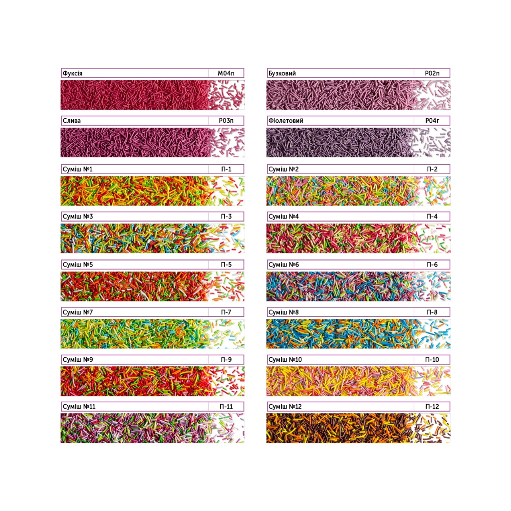 Posypka cukrowa Sztyfci “Tsvit i aromat” 100g