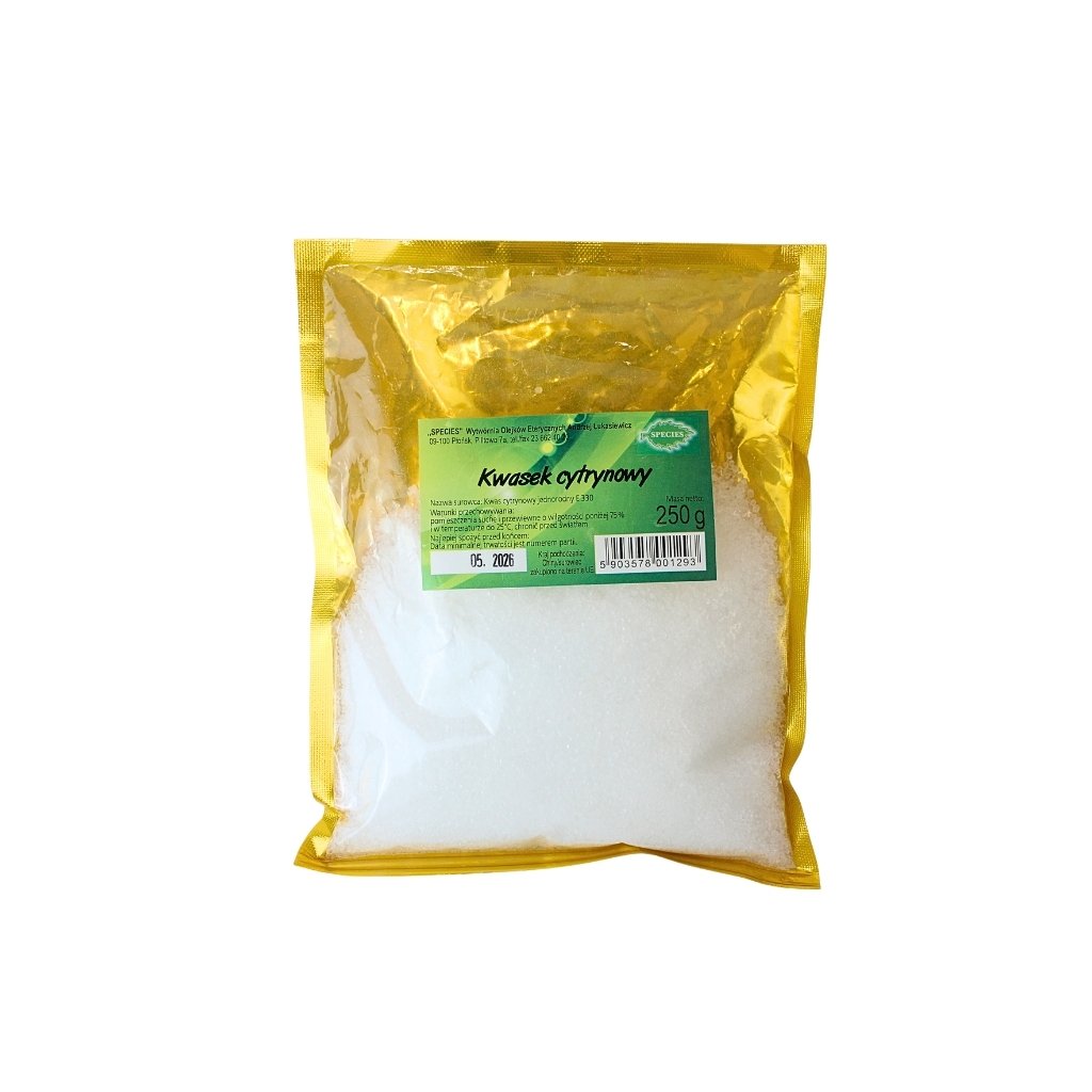 Kwasek cytrynowy “SPECIES” 250g
