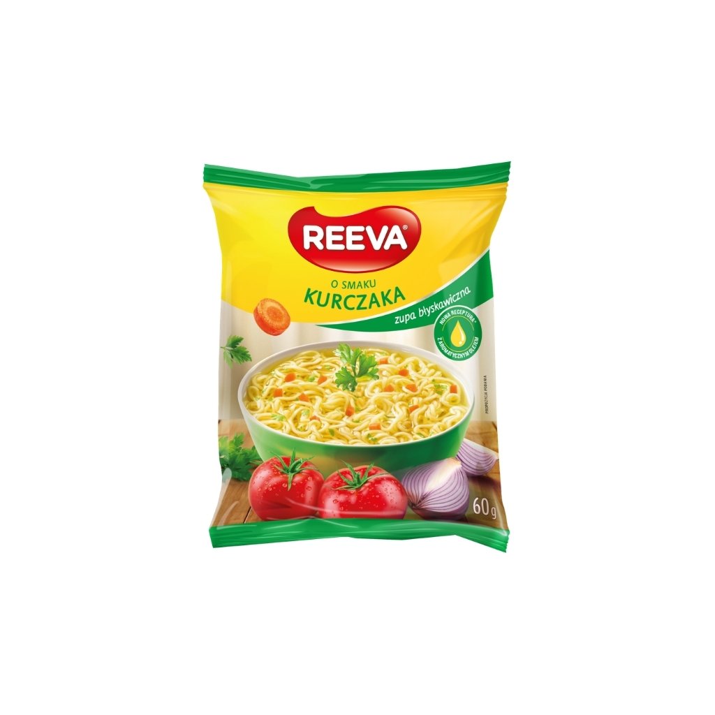 Nudle o smaku kurczaka “Reeva” 60g