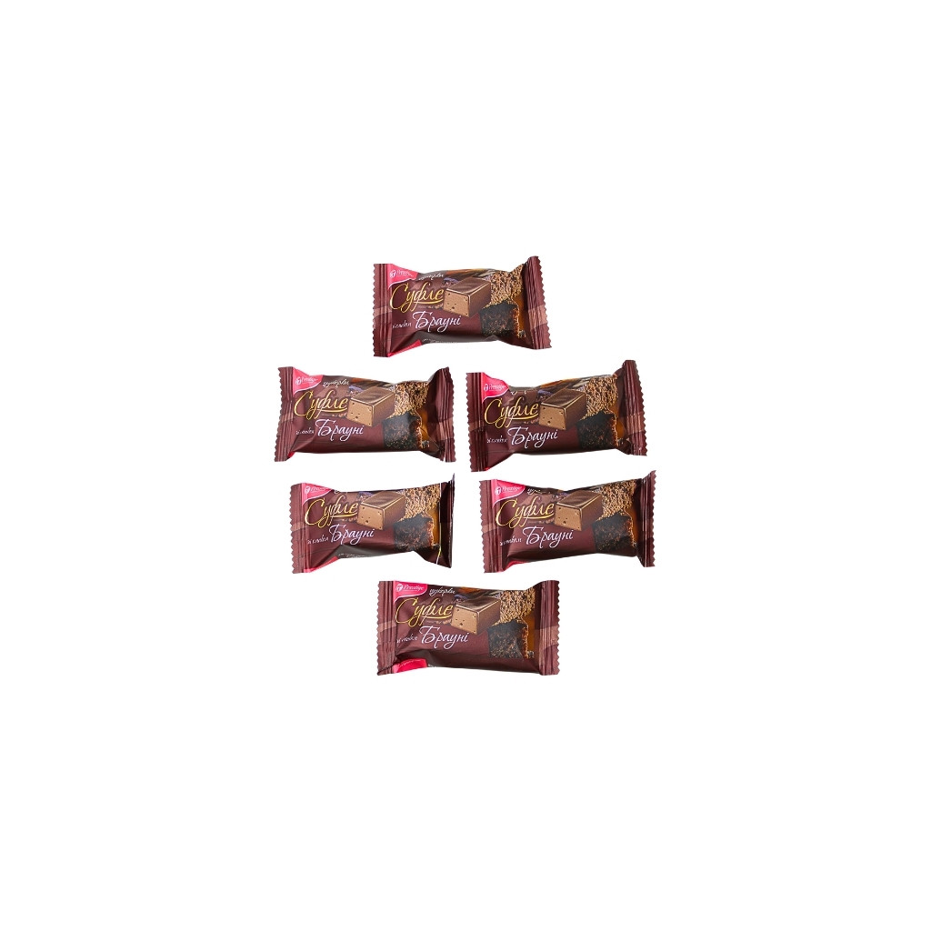 Cukierki o smaku brownie Sufle “T Prestige” (100g) luz