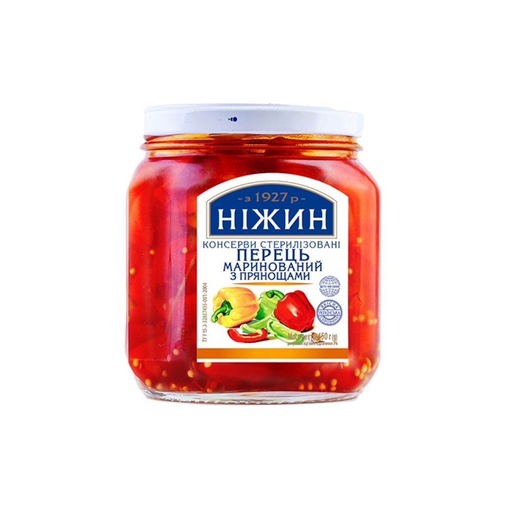 Papryka marynowana z przyprawami “Nizyn” 248g