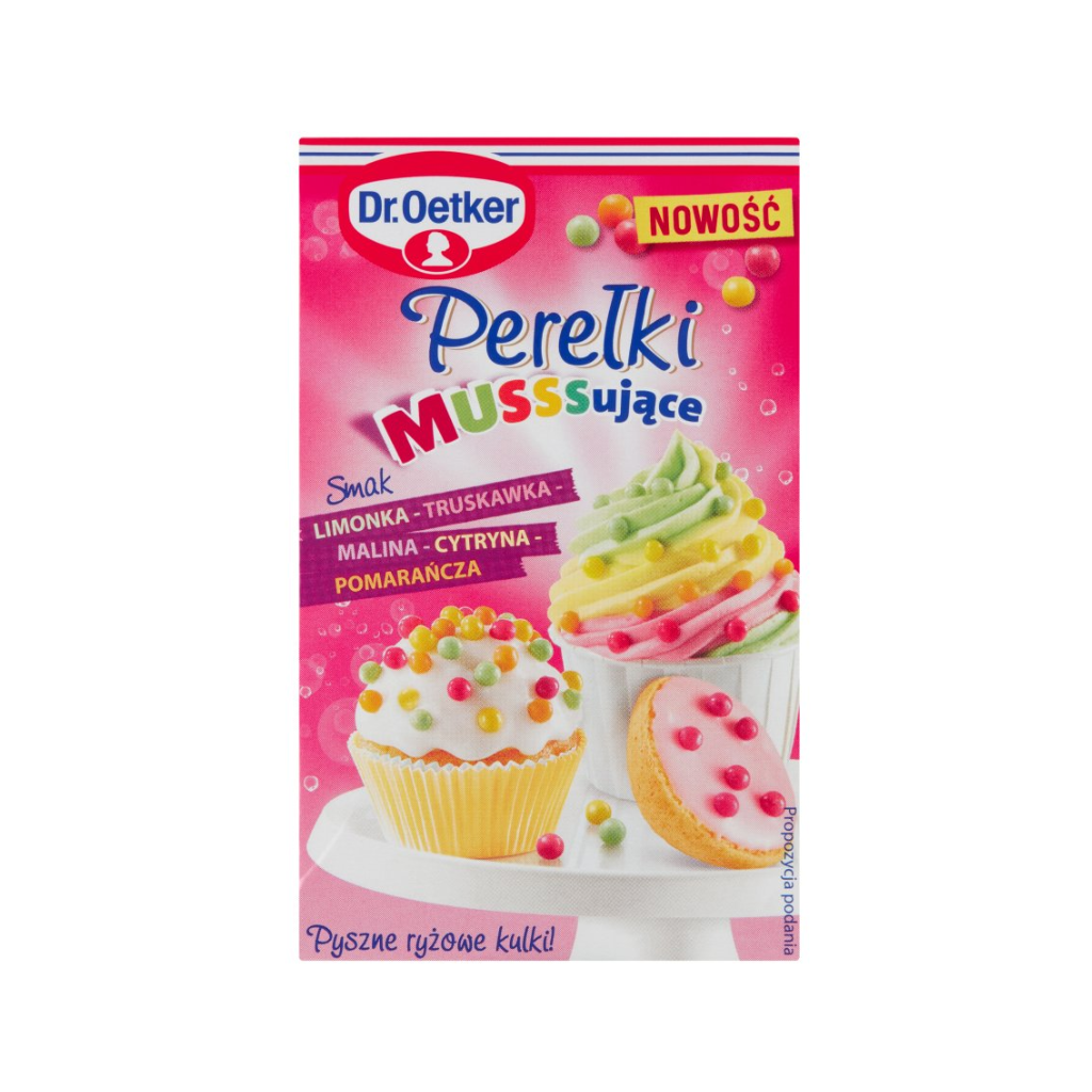 Perełki musujące “Dr. Oetker” 30g