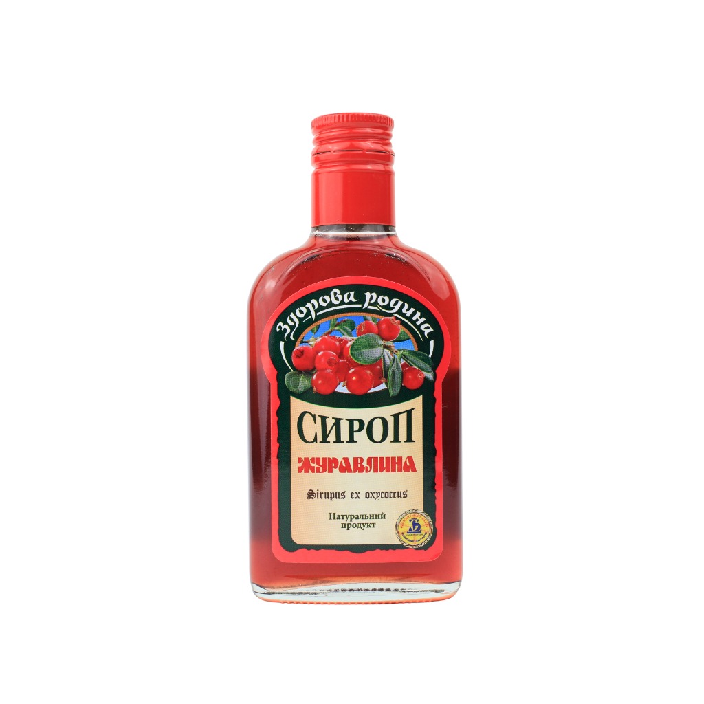 Syrop Zurawina “Zdrowa rodzina” 200ml