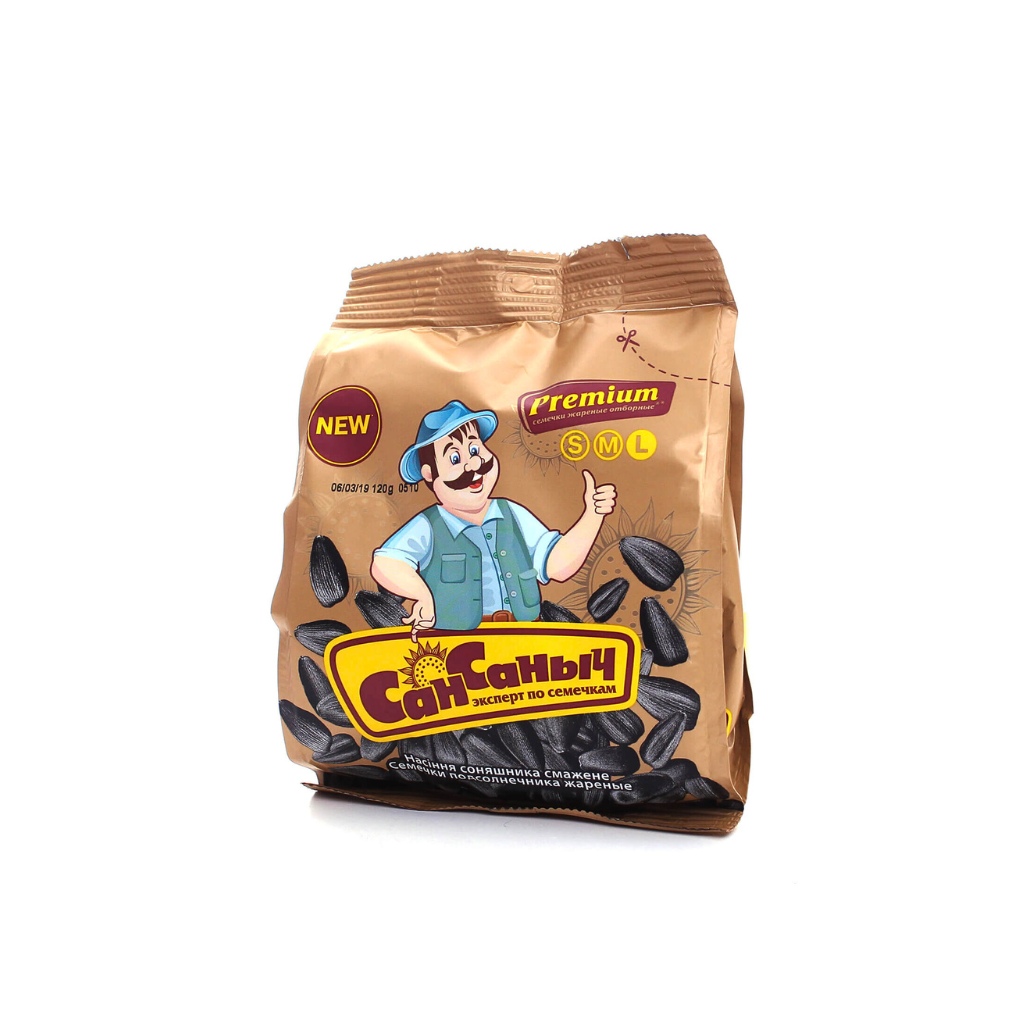 Nasiona słonecznika smażone “San Sanycz” 120g