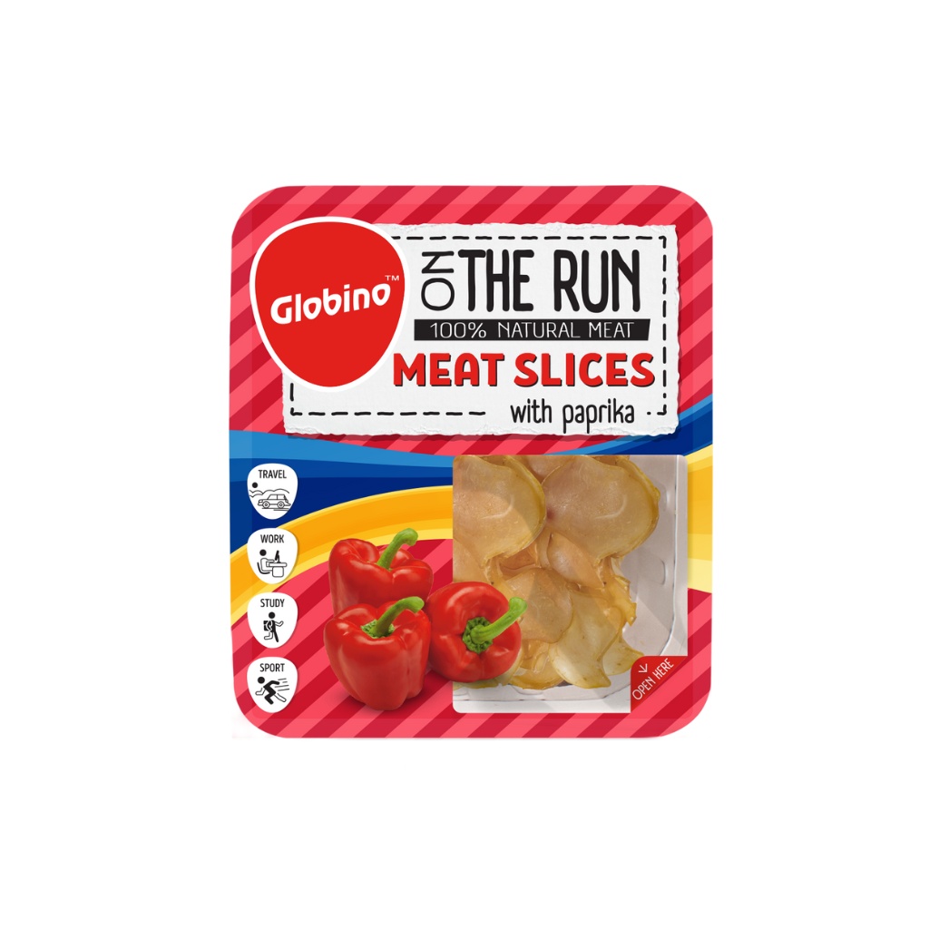 Plastry z kurczaka z papryką “Globino” 50g