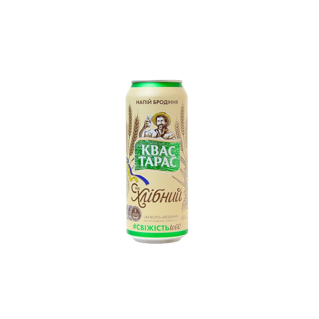 Kwas chlebowy “Taras Prawdziwy” puszka ZWR 500ml