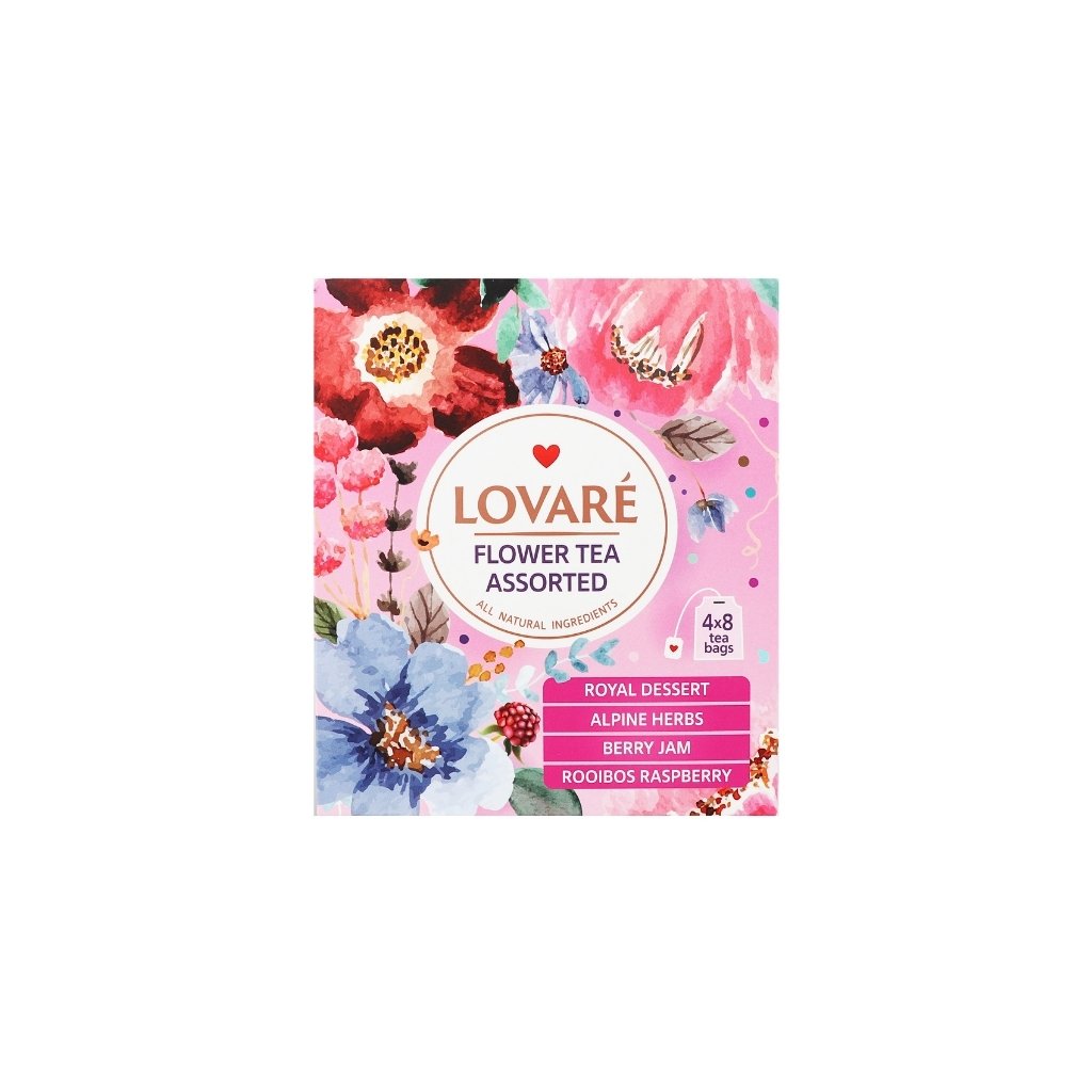 Herbata zestaw Assorted flower “Lovare” 1,5gx32