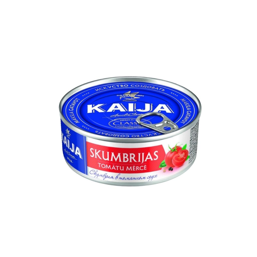 Makrela w sosie pomidorowym Kaija, 240g