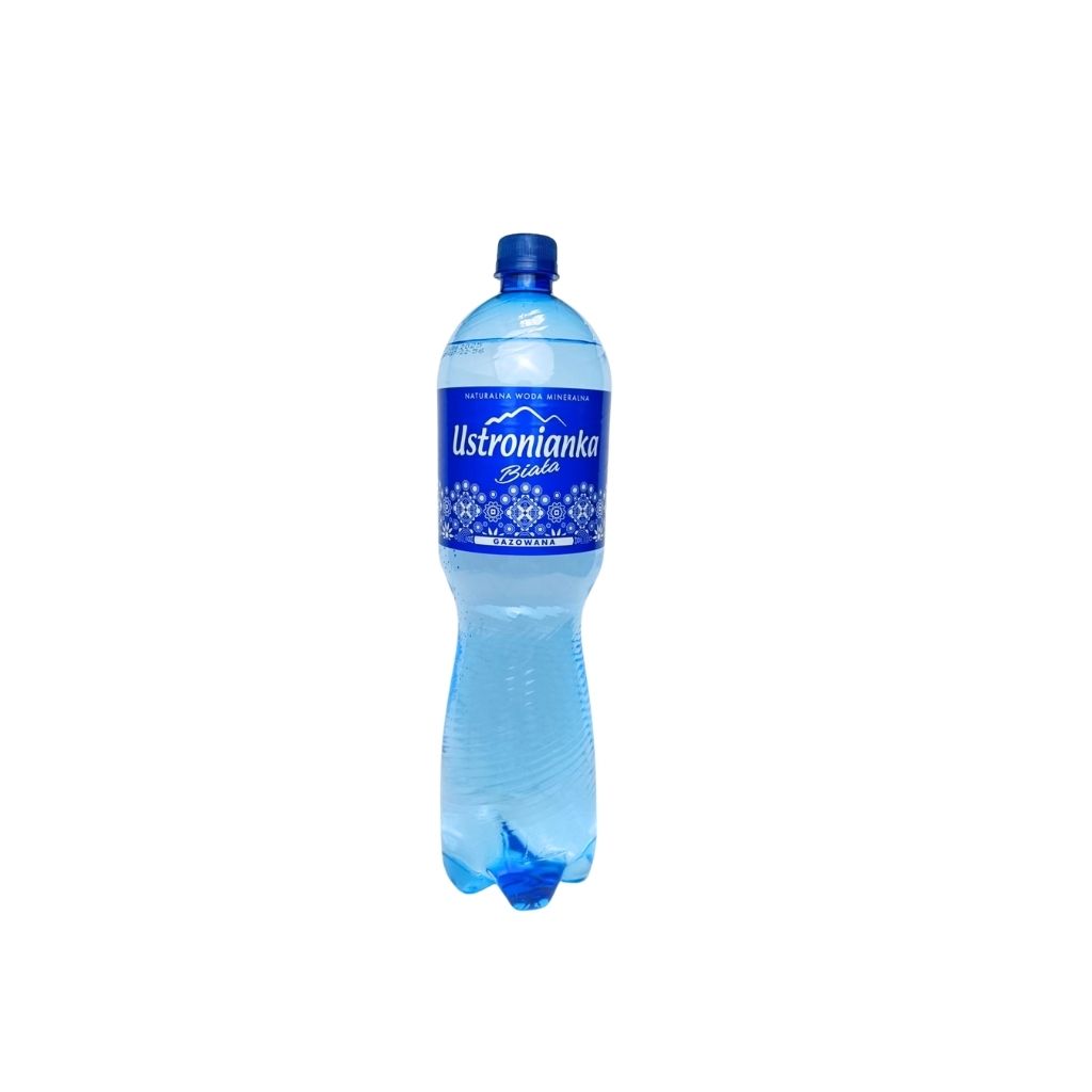 Woda mineralna gazowana “Ustronianka” 1,5l