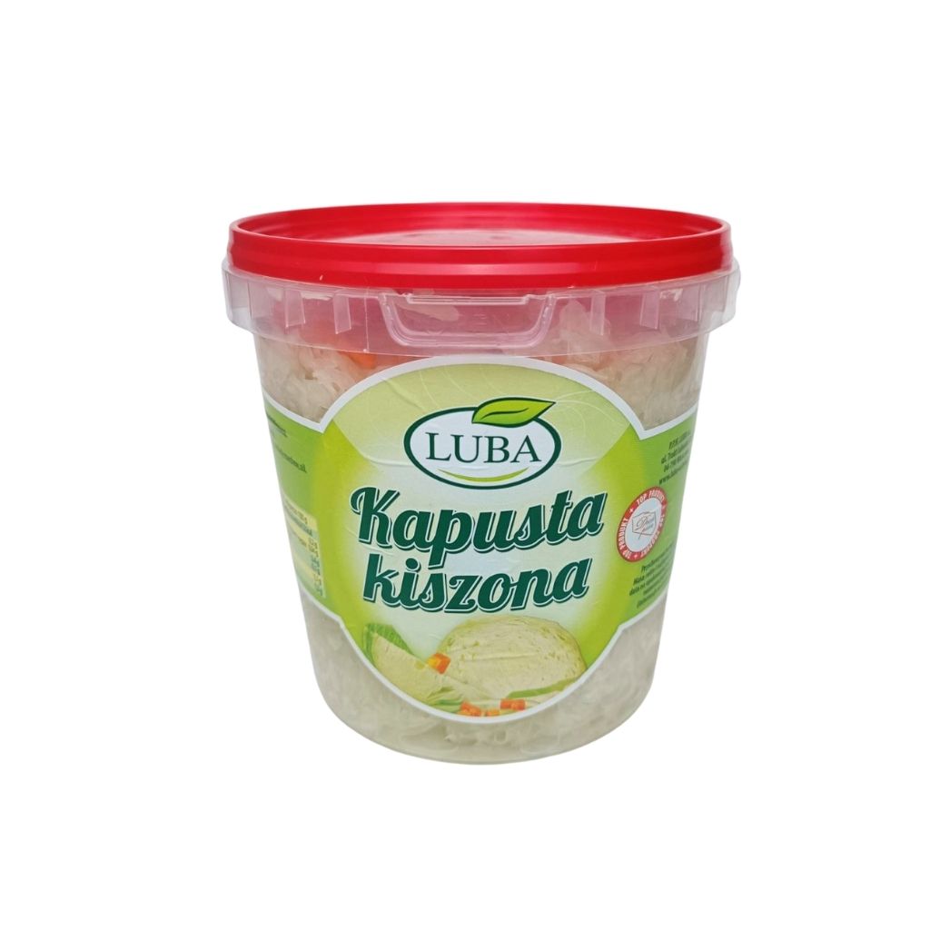 Kapusta kiszona “LUBA” wiaderko 1050g