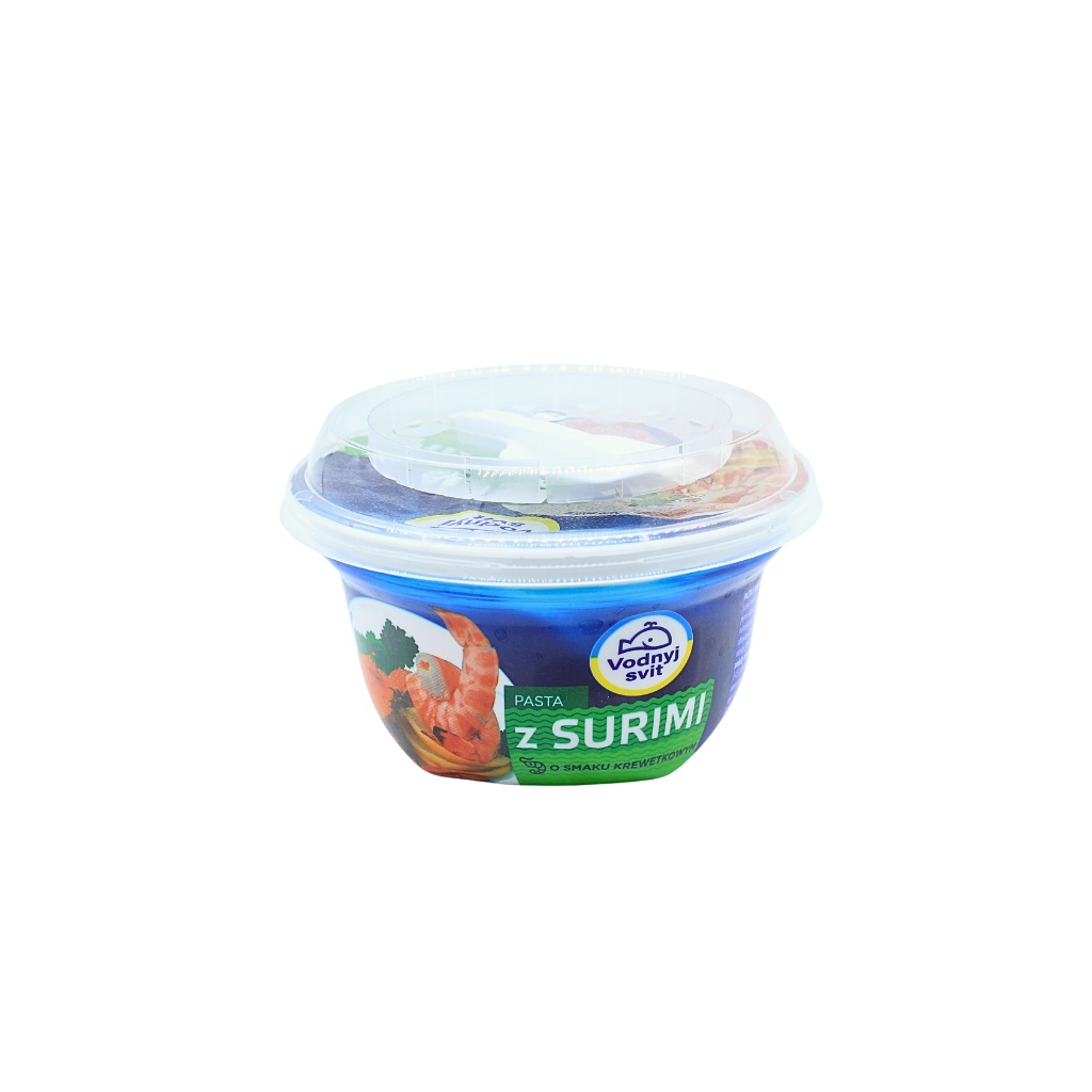 Pasta z surimi o smaku krewetkowym “Wodny Mir” 140g