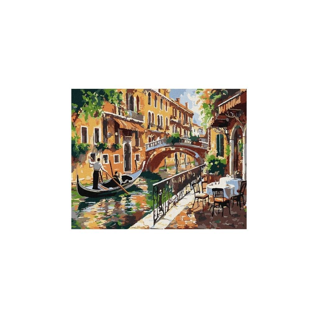 Zestaw do malowania po numerach “Wenecki spokój” 40x50cm