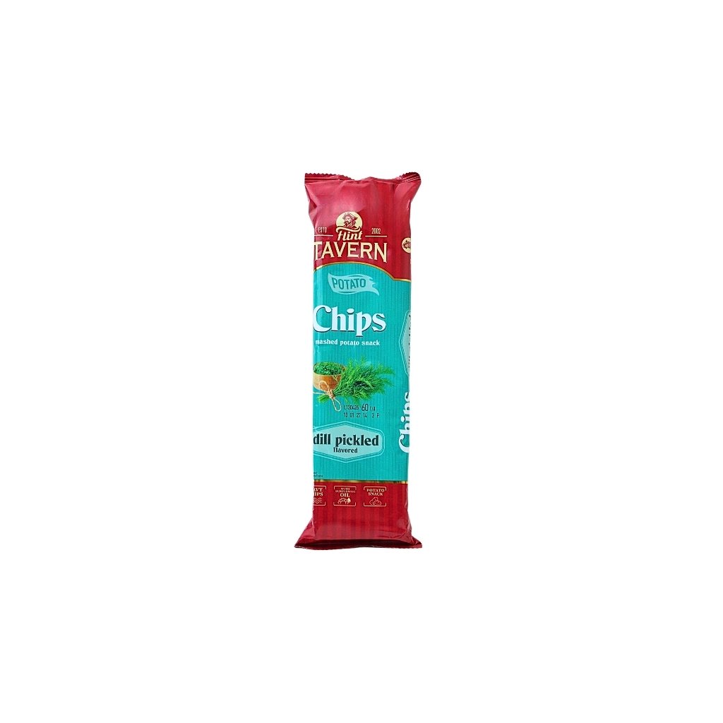 Chipsy ziemniaczane o smaku marynowany koperek Tavern “Flint” 60g