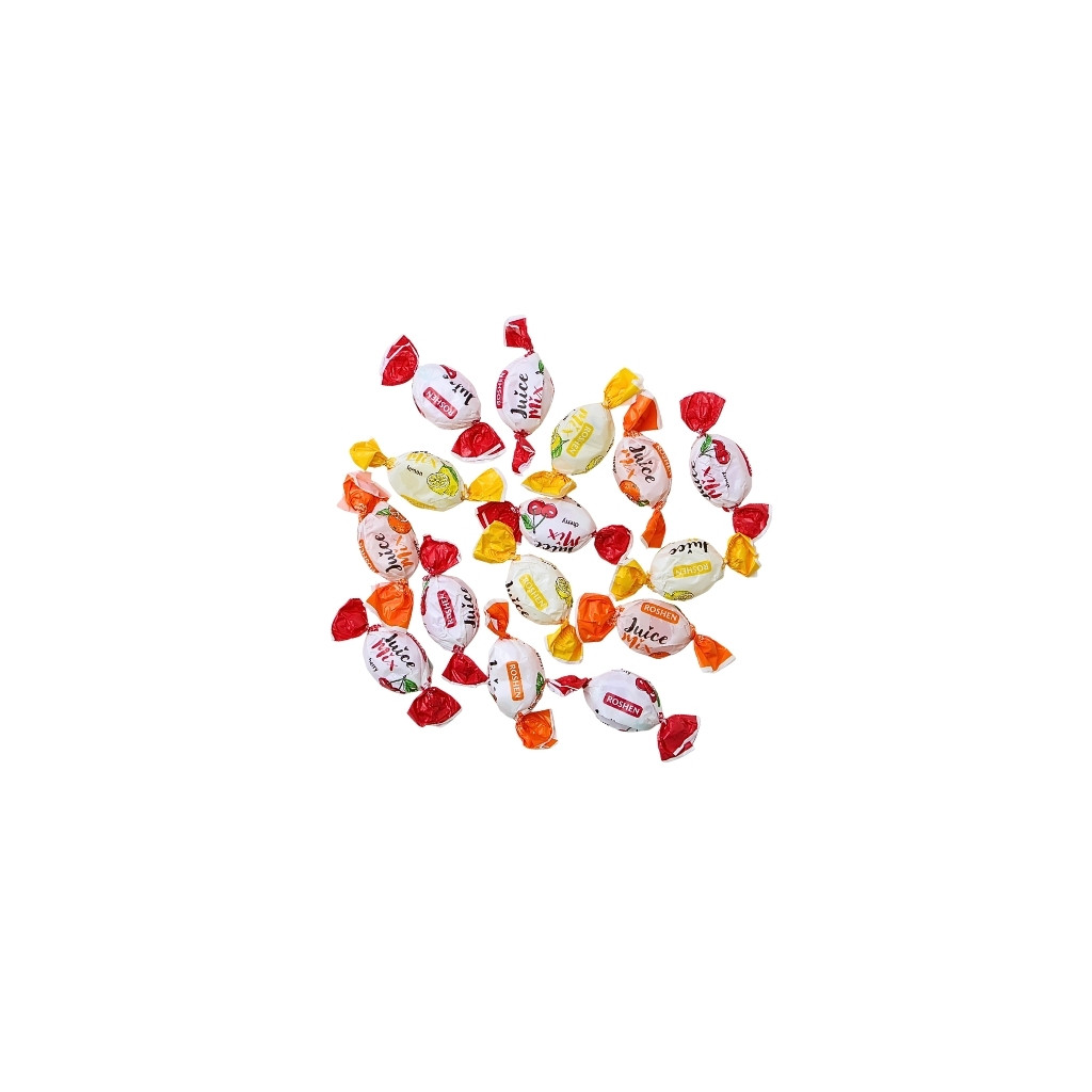 Cukierki karmelowe Juice Mix “Roshen” luz (100g)