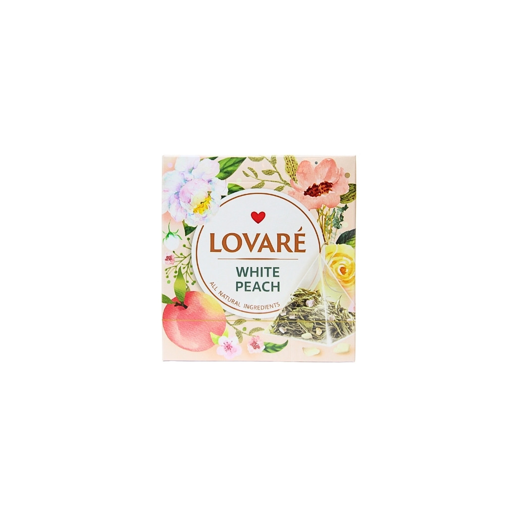Herbata z dodatkiem White peach “Lovare” 2gx15p