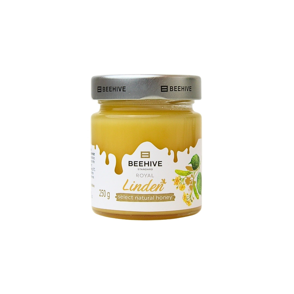 Miód nektarowy lipowy “BEEHIVE” 250g