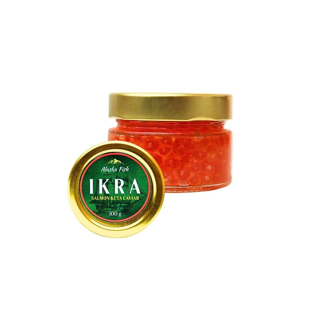 Kawior z łososia Keta “Alaska Fish” słoik 100g