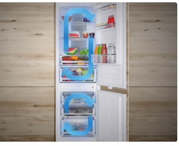 Total NoFrost w lodówce Amica