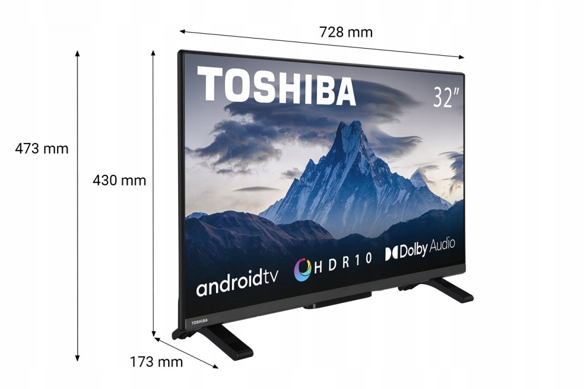 Toshiba 32LA2E63DG – podstawa i konstrukcja