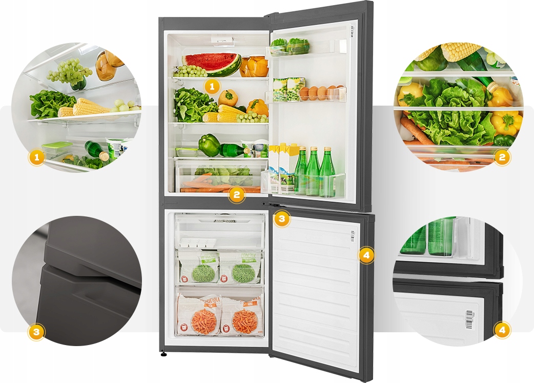 Kernau KFRC 15153.2 NF IX - półki