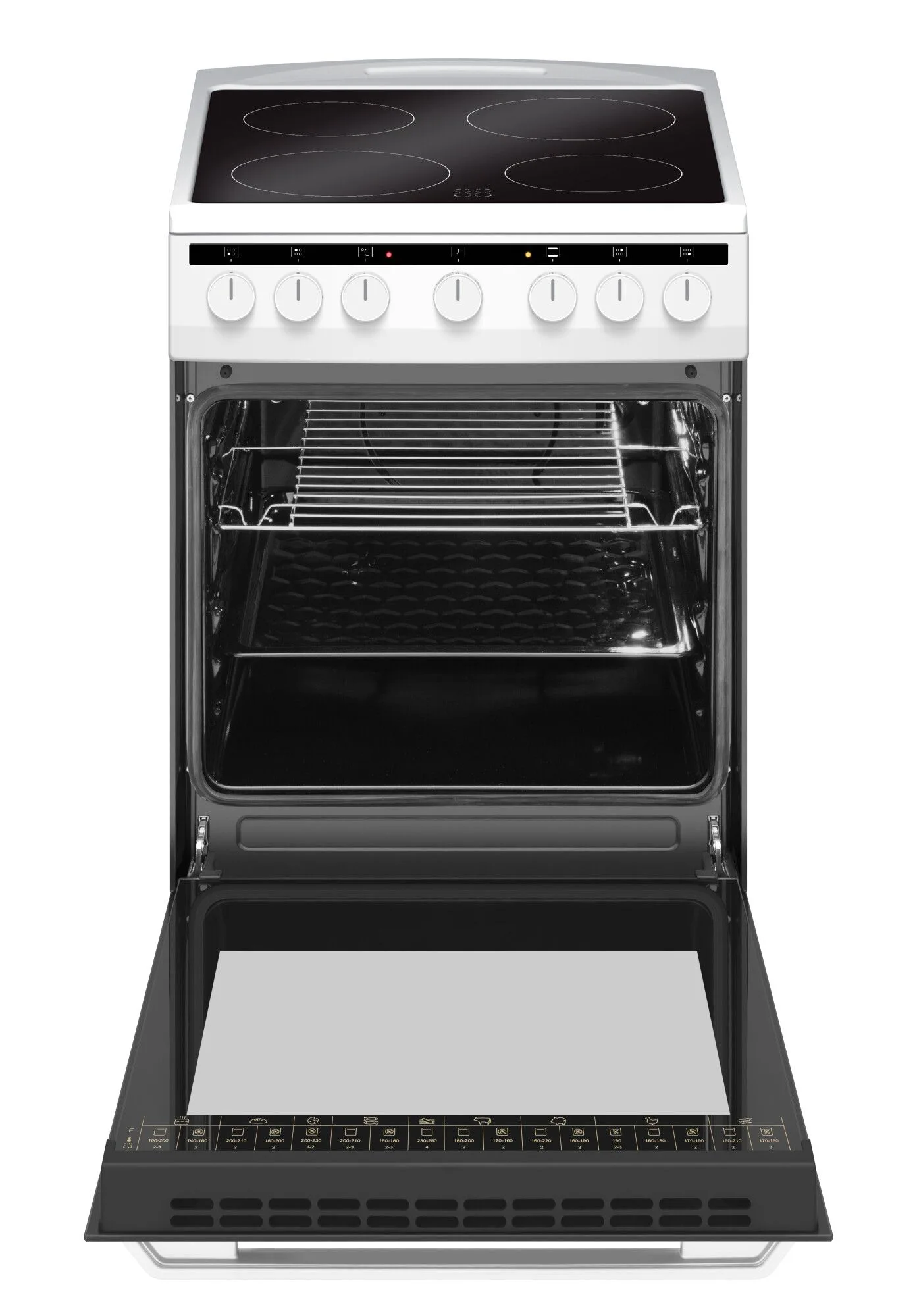 Wnętrze piekarnika z emalią EasyClean