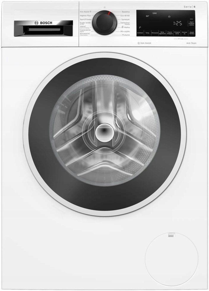 Program parowy Iron Assist redukujący zagniecenia