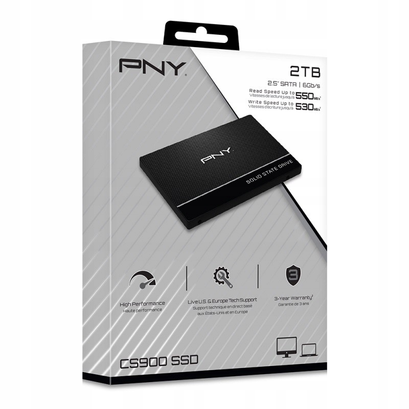Opakowanie produktu PNY SSD 2TB