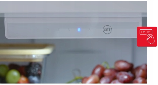 Panel sterujący lodówki Amica