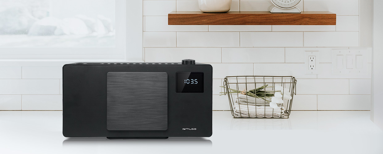 MUSE M-60 BT – funkcje zegara i budzika