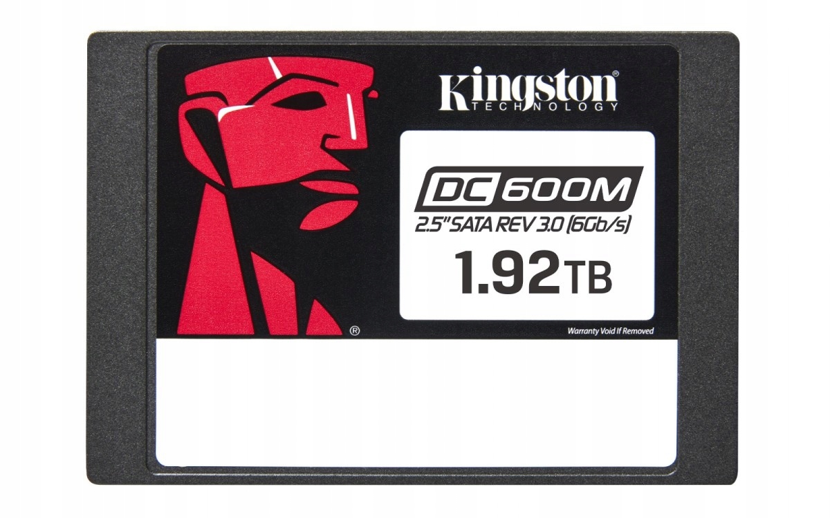 Kingston DC600M – front dysku